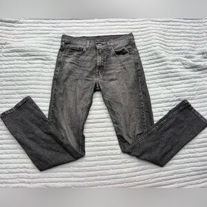 Levi's Men's 505 Charcoal Straight Jeans